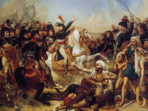 Наполеон разгромил турок в битве у пирамид