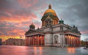 Освящение Исаакиевского собора в Санкт-Петербурге