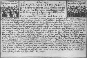 Договор «Торжественная лига и Ковенант» был утвержден английским парламентом