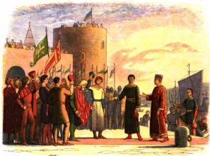 Король Генрих II принял под своё командование ранее действовавшие в Ирландии нормандские силы