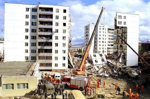 Взрыв жилого дома в Каспийске