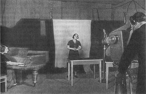 Трансляция первой в СССР телепередачи со звуком
